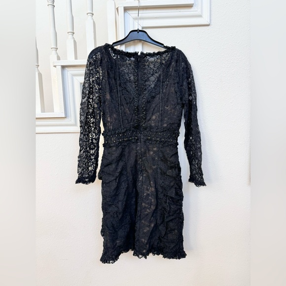 French Connection Embroidered Lace Mini Dress size XS - Picture 4 of 6